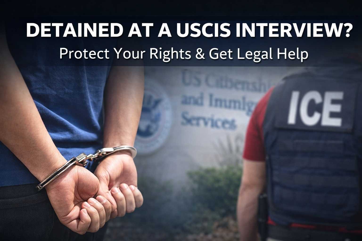 Detained at a USCIS Interview? How to Protect Your Rights and Get Help - The Law Office of Daniel Stefan Castaneda