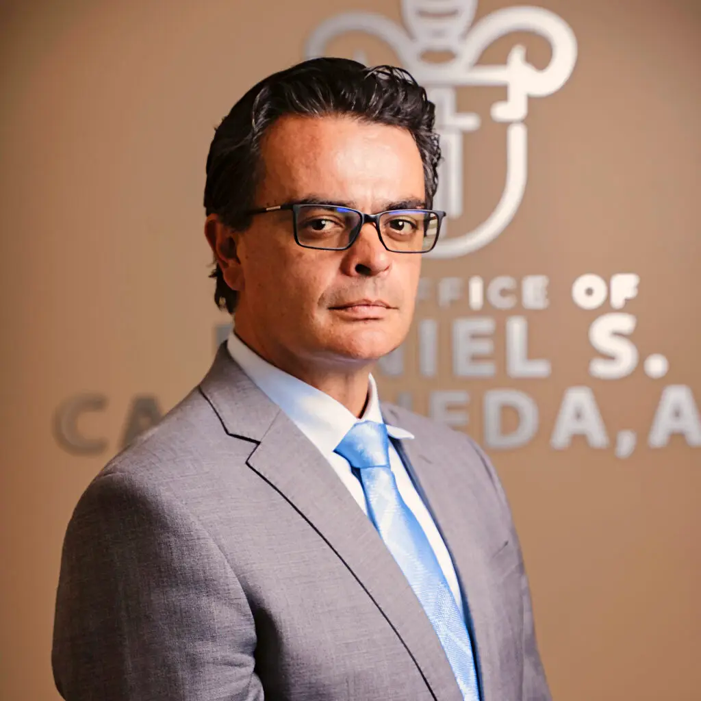 Attorney Daniel S. Castaneda at his San Diego law office